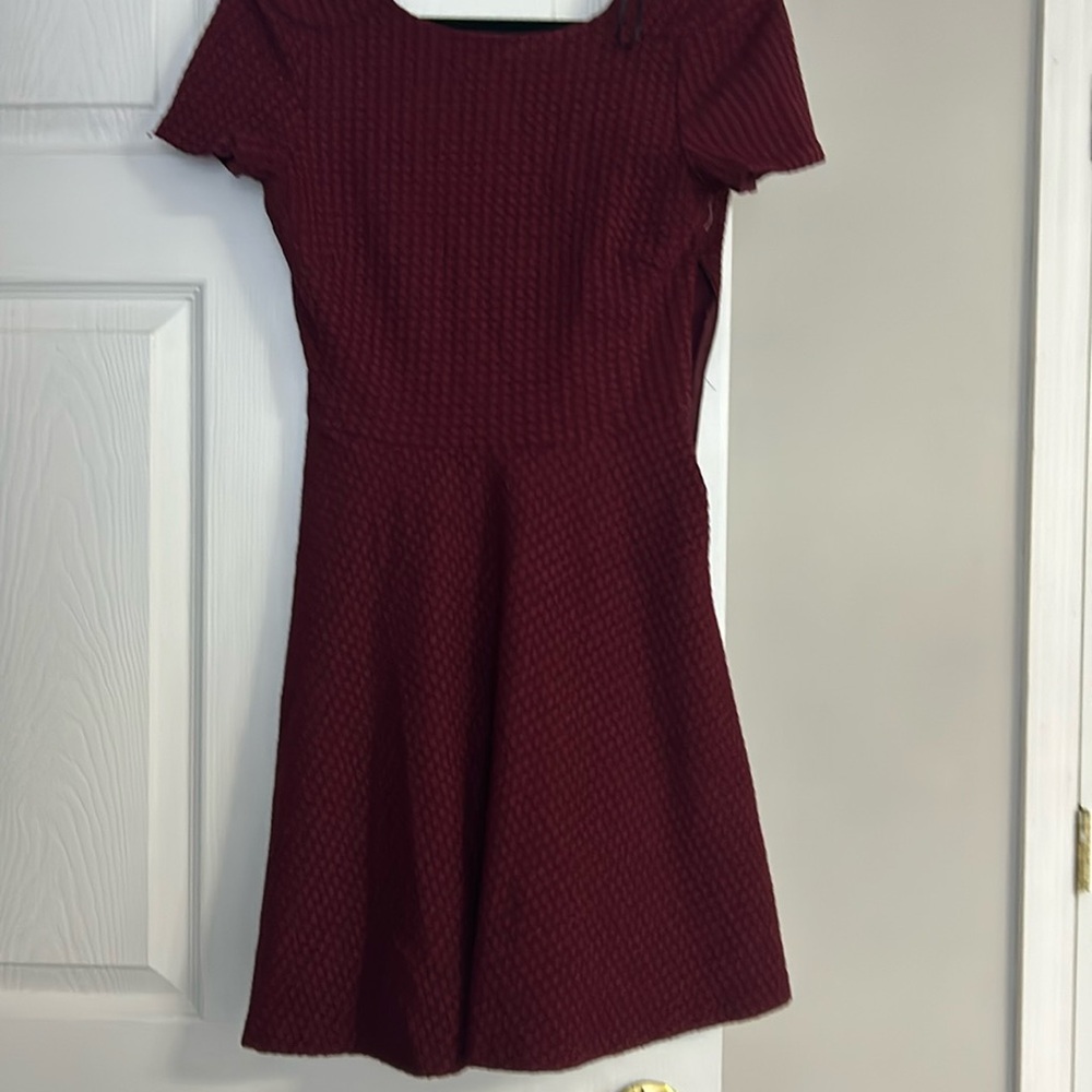 Zara short sleeves dress